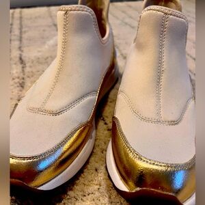 Michael Kors Trainer Metallic Logo